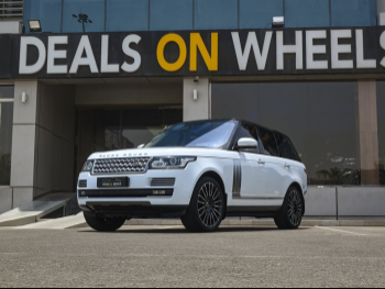 Land Rover  Range Rover  Vogue  Autobiography  2016  Automatic  120,000 Km  8 Cylinder  Four Wheel Drive (4WD)  SUV  White