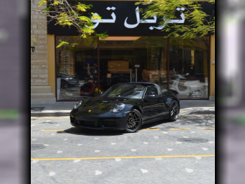 بورش  911  تارجا 4  2022  اوتوماتيك  5,000 كم  6 سلندر  دفع خلفي  كشف  أسود