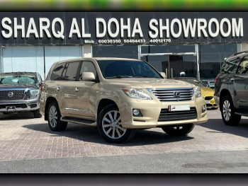 Lexus  LX  570  2011  Automatic  315,000 Km  8 Cylinder  Four Wheel Drive (4WD)  SUV  Gold