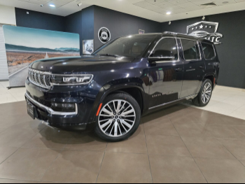 Jeep  Grand Wagoneer  Series 3  2023  Automatic  0 Km  6 Cylinder  All Wheel Drive (AWD)  SUV  Dark Blue  With Warranty