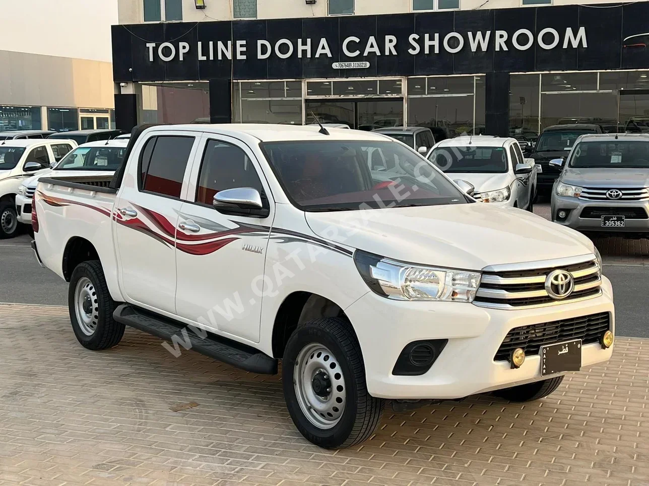 Toyota  Hilux  2020  Automatic  118,000 Km  4 Cylinder  Four Wheel Drive (4WD)  Pick Up  White