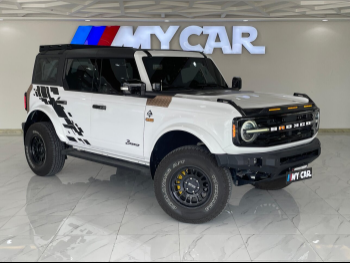 Ford  Bronco  Outer Banks  2022  Automatic  33,000 Km  6 Cylinder  Four Wheel Drive (4WD)  SUV  White  With Warranty