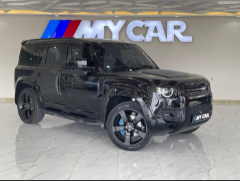 لاند روفر  ديفيندر  110 اكس داينمك  2023  اوتوماتيك  33,000 كم  6 سلندر  دفع رباعي  اس يو في  أسود  تحت الضمان