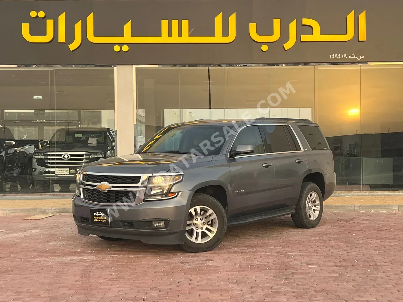 شفروليه  تاهو  ال تي  2018  اوتوماتيك  125,000 كم  8 سلندر  دفع رباعي  اس يو في  رمادي