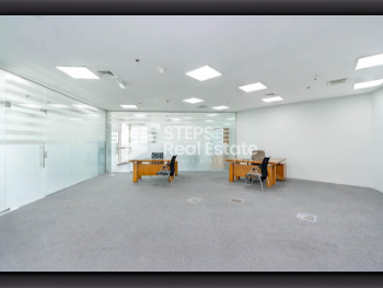 مكاتب تجارية - مفروشة بالكامل  - الدوحة  - الخليج الغربي