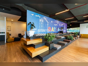 مكاتب تجارية - مفروشة بالكامل  - الدوحة  - الخليج الغربي