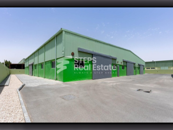 مخازن و مستودعات - الريان  - المنطقة الصناعية  -المساحة: 7000 متر مربع