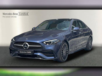 Mercedes-Benz  C-Class  200  2025  Automatic  3,000 Km  4 Cylinder  All Wheel Drive (AWD)  Sedan  Blue  With Warranty