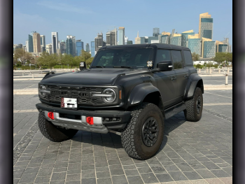 Ford  Bronco  Raptor  2024  Automatic  8,000 Km  6 Cylinder  Four Wheel Drive (4WD)  SUV  Black  With Warranty