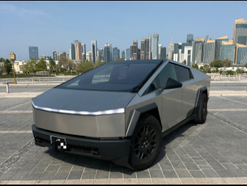 Tesla  Cybertruck  Foundation Series  2024  Automatic  5,000 Km  0 Cylinder  All Wheel Drive (AWD)  Pick Up  Silver  With Warranty