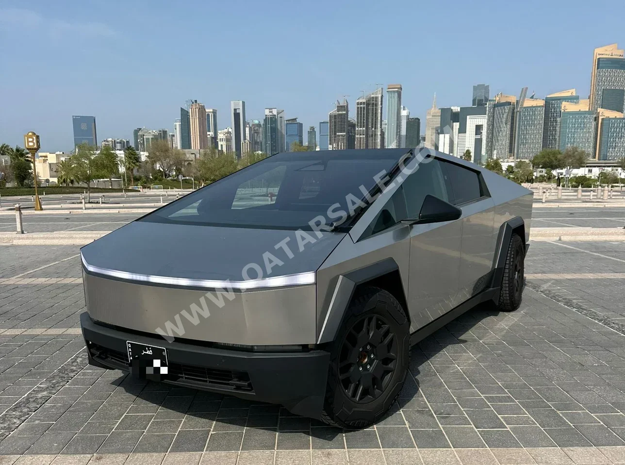 Tesla  Cybertruck  Foundation Series  2024  Automatic  5,000 Km  0 Cylinder  All Wheel Drive (AWD)  Pick Up  Silver  With Warranty