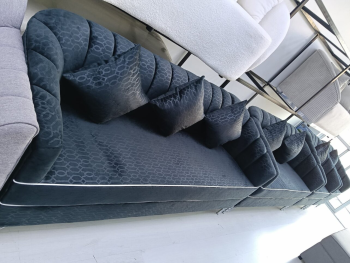 Sofas, Couches & Chairs Sofa Set  - Black