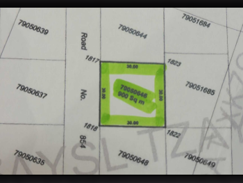 اراضي للبيع في الشمال  - الرويس  -المساحة 900 متر مربع