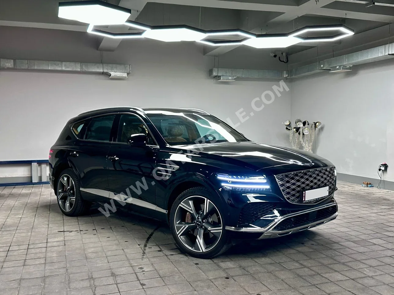 Genesis  GV 80  2025  Automatic  500 Km  6 Cylinder  Four Wheel Drive (4WD)  SUV  Black  With Warranty