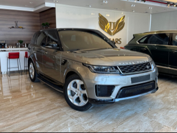 Land Rover  Range Rover  Sport HSE  2018  Automatic  97,000 Km  6 Cylinder  Four Wheel Drive (4WD)  SUV  Gray