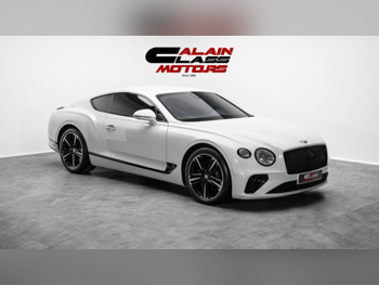 Bentley  Continental  GT  2019  Automatic  57,000 Km  12 Cylinder  All Wheel Drive (AWD)  Coupe / Sport  White