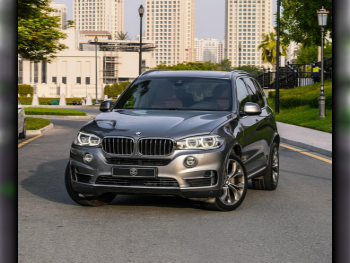 BMW  X-Series  X5  2015  Automatic  110,000 Km  8 Cylinder  Four Wheel Drive (4WD)  SUV  Gray
