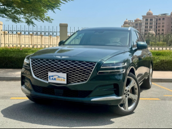 Genesis  GV 80  2023  Automatic  47,000 Km  6 Cylinder  Four Wheel Drive (4WD)  SUV  Green  With Warranty