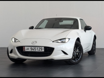 Mazda  MX-5  2024  Automatic  12,545 Km  4 Cylinder  Rear Wheel Drive (RWD)  Convertible  White  With Warranty