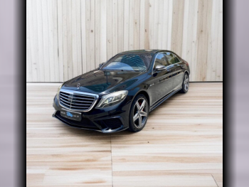 Mercedes-Benz  S-Class  63 4Matic  2015  Automatic  69,000 Km  8 Cylinder  Four Wheel Drive (4WD)  Sedan  Black