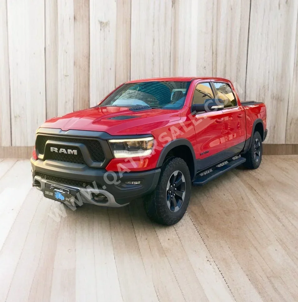 دودج  رام  ريبل  2019  اوتوماتيك  120,000 كم  8 سلندر  دفع رباعي  بيكب  أحمر