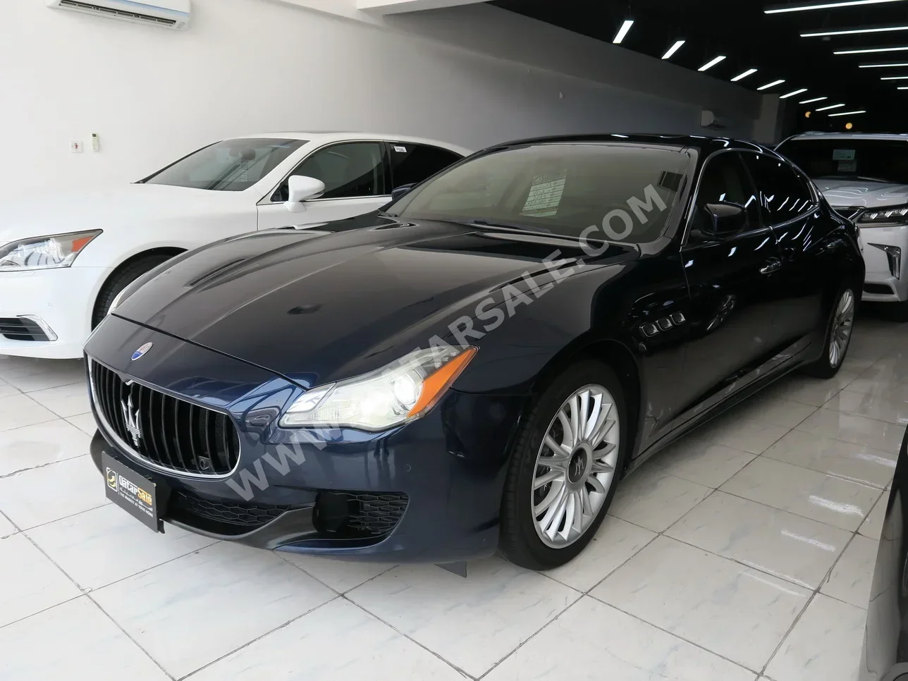 مزاراتي  كواتروبورتي  2015  اوتوماتيك  99,000 كم  6 سلندر  دفع خلفي  سيدان  ازرق