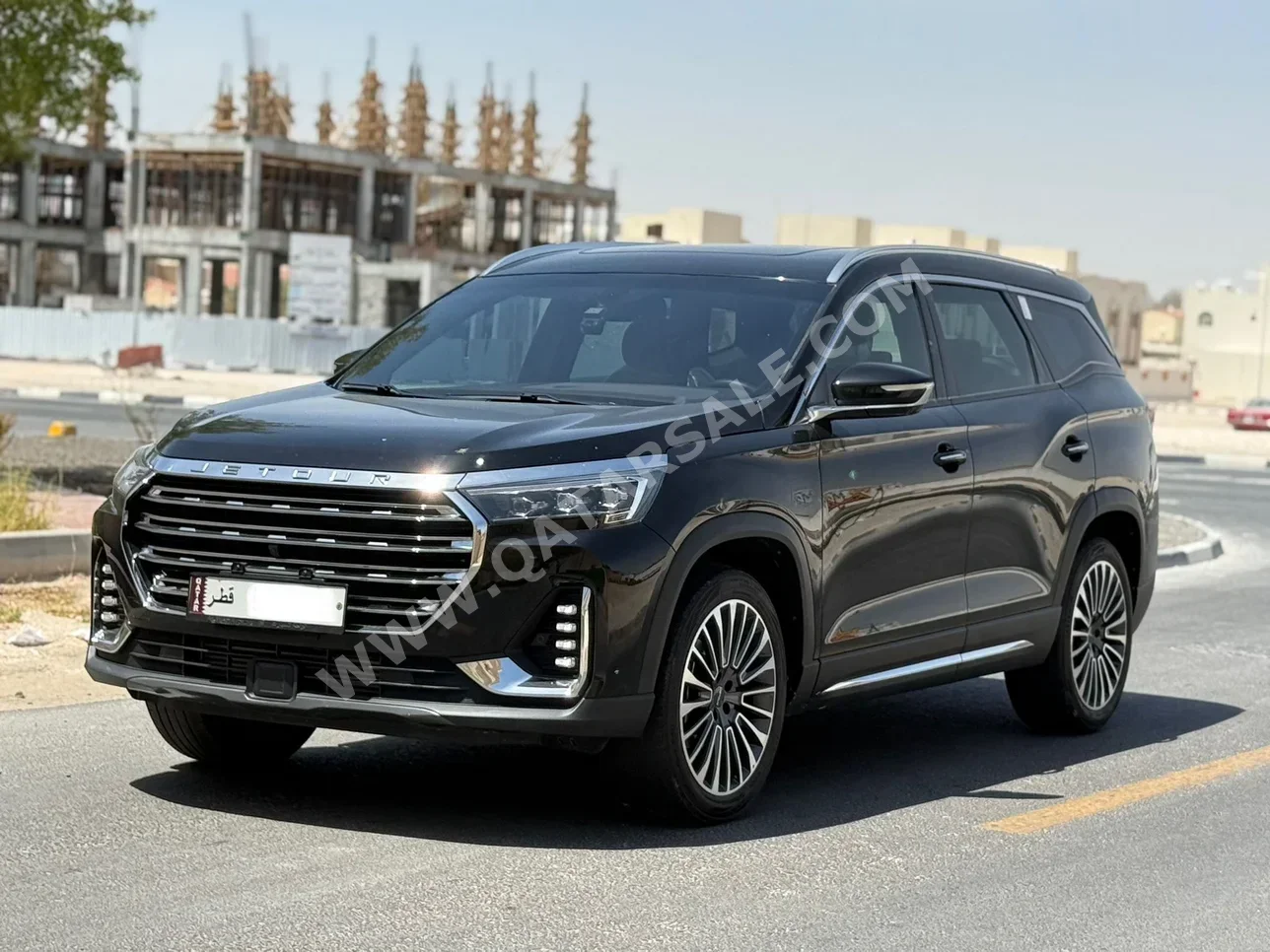 Jetour  X90  Plus  2024  Automatic  50,000 Km  4 Cylinder  Four Wheel Drive (4WD)  SUV  Black  With Warranty