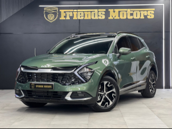 Kia  Sportage  2025  Automatic  7,000 Km  4 Cylinder  Four Wheel Drive (4WD)  SUV  Green  With Warranty