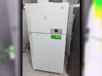 LG  Top Freezer Refrigerator  - White