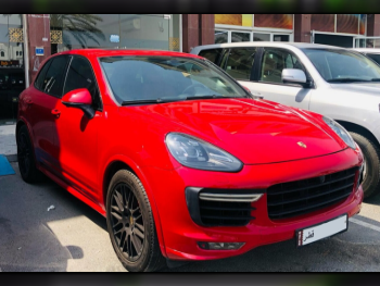 Porsche  Cayenne  GTS  2016  Automatic  101,000 Km  8 Cylinder  Four Wheel Drive (4WD)  SUV  Red