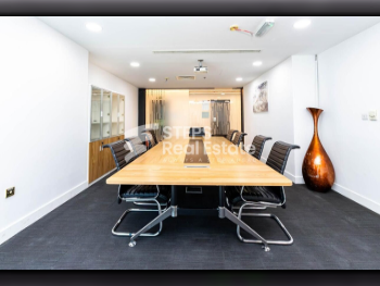 Commercial Offices - Fully Furnished  - Doha  - West Bay