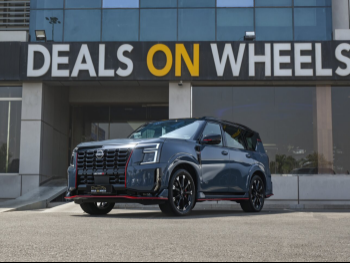 نيسان  باترول  نسمو  2026  اوتوماتيك  0 كم  6 سلندر  دفع رباعي  اس يو في  سمائي فاتح  تحت الضمان