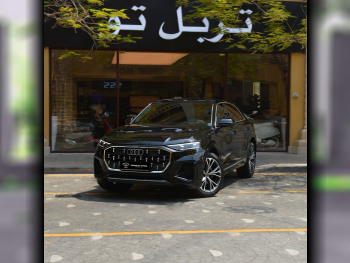 Audi  Q8  TFSI Quattro  2024  Automatic  7,000 Km  6 Cylinder  Four Wheel Drive (4WD)  SUV  Black  With Warranty