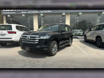 تويوتا  لاند كروزر  جي اكس ار توين توربو  2024  اوتوماتيك  0 كم  6 سلندر  دفع رباعي  اس يو في  أسود  تحت الضمان