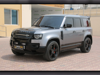 Land Rover  Defender  110 X  2021  Automatic  75,000 Km  6 Cylinder  Four Wheel Drive (4WD)  SUV  Silver  With Warranty