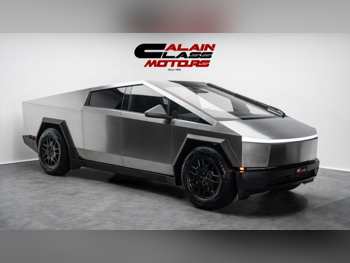 Tesla  CyberBeast  2025  Automatic  10 Km  0 Cylinder  All Wheel Drive (AWD)  Pick Up  Silver  With Warranty