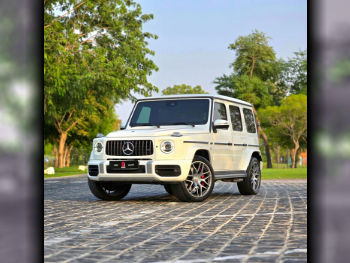 Mercedes-Benz  G-Class  63 AMG  2020  Automatic  109,000 Km  8 Cylinder  Four Wheel Drive (4WD)  SUV  White
