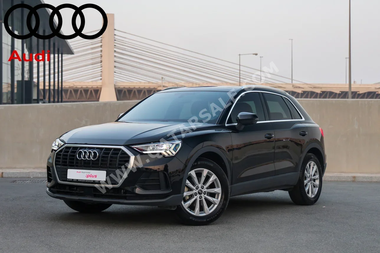 Audi  Q3  35 TFSI  2024  Automatic  12,000 Km  4 Cylinder  Front Wheel Drive (FWD)  SUV  Black  With Warranty