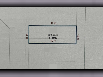 Lands For Sale in Al Daayen  - Sumaysimah  -Area Size 600 Square Meter