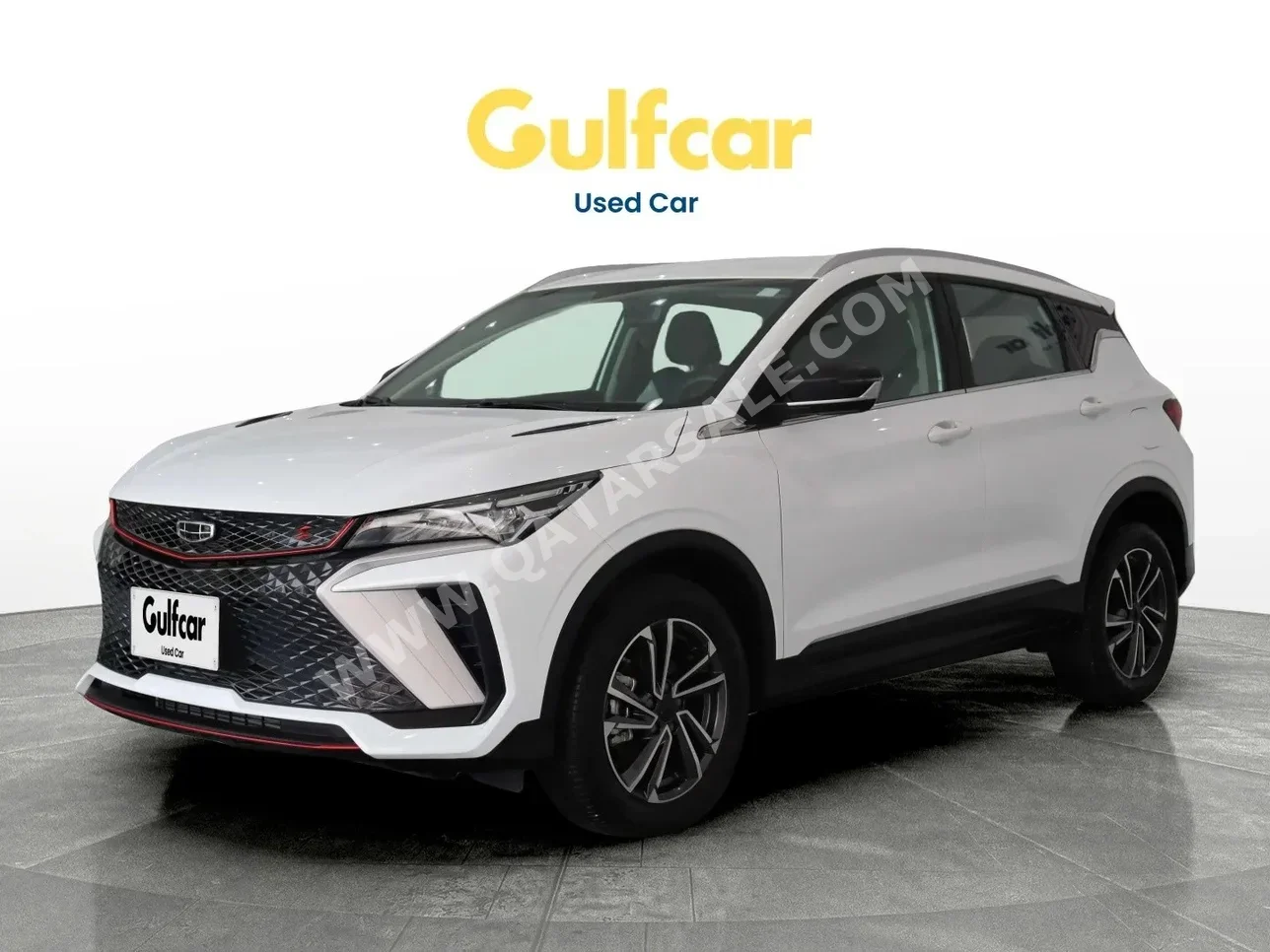 Geely  Coolray  2024  Automatic  32,489 Km  4 Cylinder  Front Wheel Drive (FWD)  Sedan  White  With Warranty