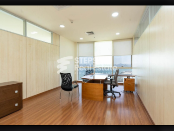 Commercial Offices - Fully Furnished  - Doha  - West Bay