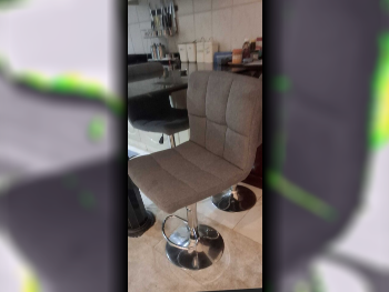 الكراسي والمقاعد - بان ايماريتس  - اللون الرمادي  - 3 قطع