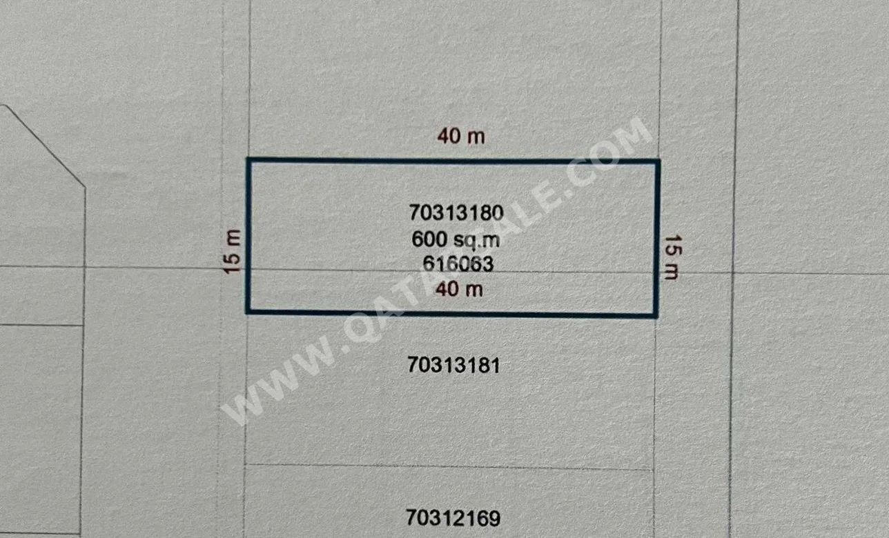 اراضي للبيع في الظعاين  - سميسمة  -المساحة 600 متر مربع