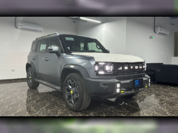 جيتور  تي 2  لكجري بلس  2025  اوتوماتيك  0 كم  4 سلندر  دفع رباعي  اس يو في  رمادي مطفي  تحت الضمان