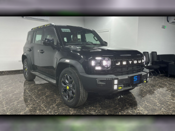 Jetour  T2  Luxury Plus  2025  Automatic  0 Km  4 Cylinder  Four Wheel Drive (4WD)  SUV  Black  With Warranty