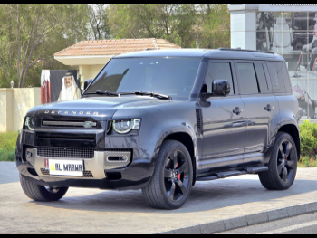 Land Rover  Defender  110 X  2023  Automatic  62,000 Km  6 Cylinder  Four Wheel Drive (4WD)  SUV  Black  With Warranty