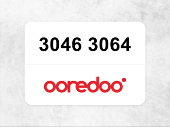 3046 3064  Ooredoo Mobile Phone