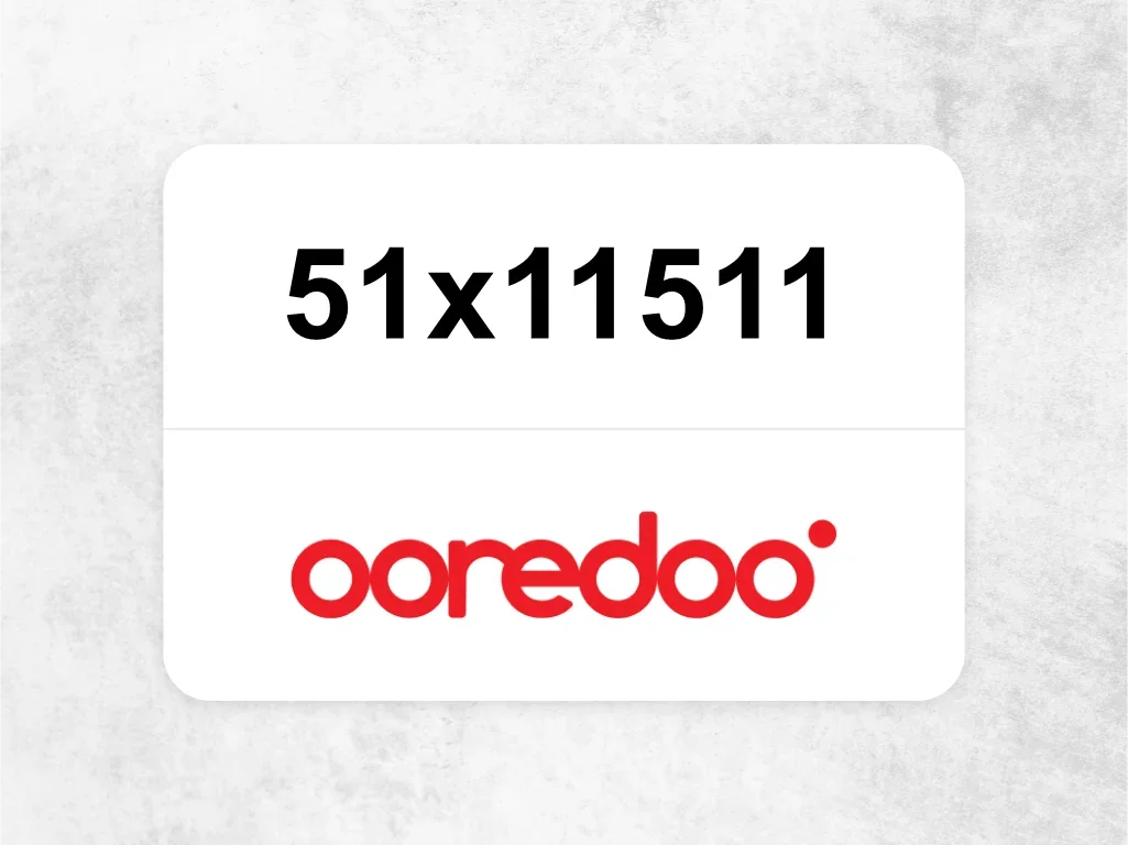 جوال اوريدو  51x11511