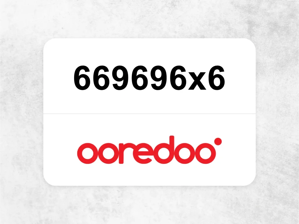 جوال اوريدو  669696x6