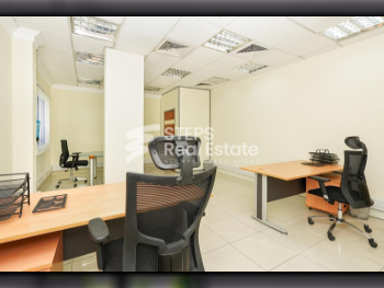 مكاتب تجارية - مفروشة بالكامل  - الدوحة  - روضة الخيل